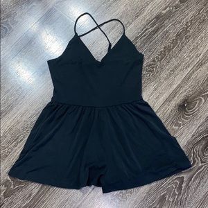 Charcoal Romper